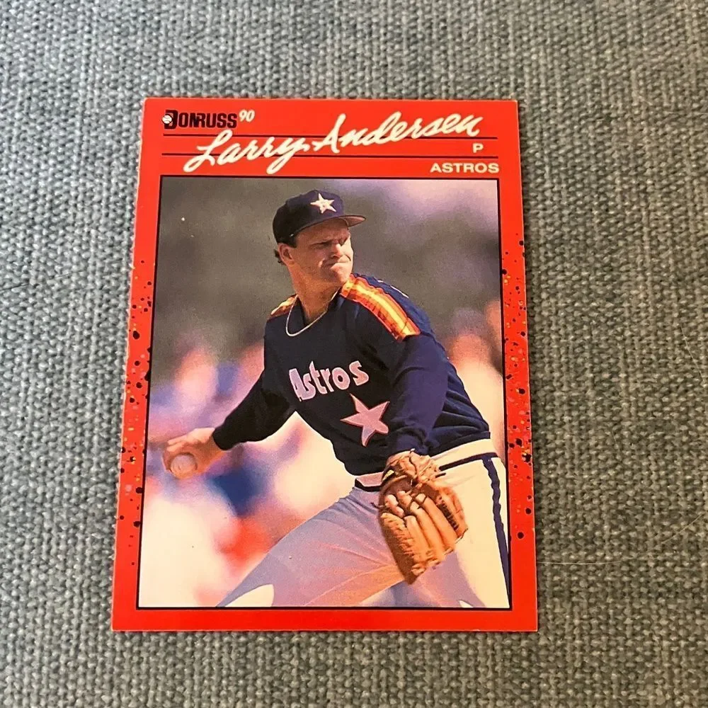 1990 Donruss Houston Astros Baseball Card Trading Card